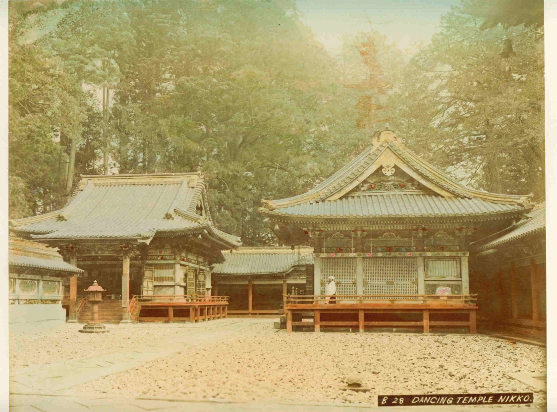Dancing Temple Nikko Albumen