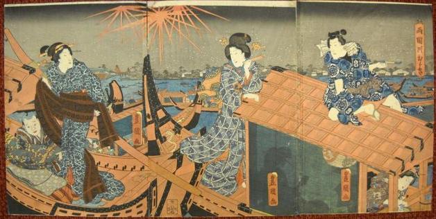 Kunisada triptych